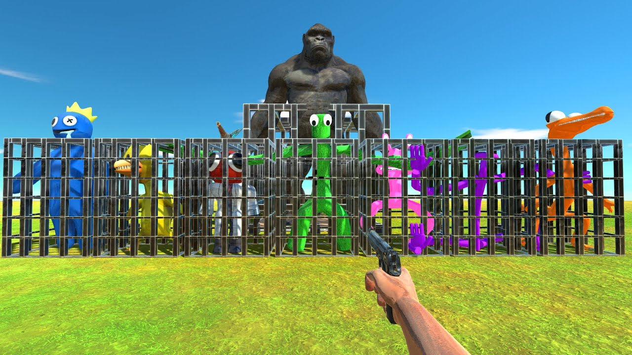 Fps Rescue Rainbow Friends | Rainbow Friends Rescue King Kong - ARBS