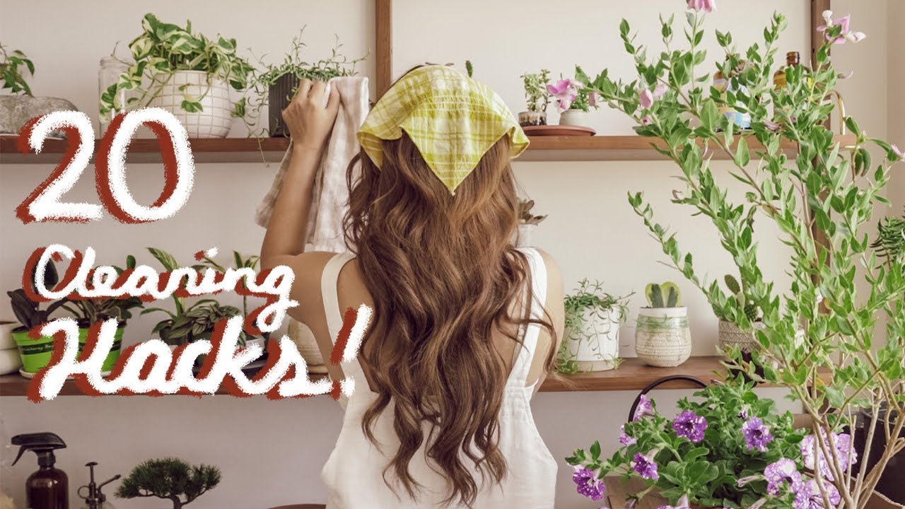 20 Safe & Eco-Friendly Cleaning Hacks and Home Organization Tips! 🌷