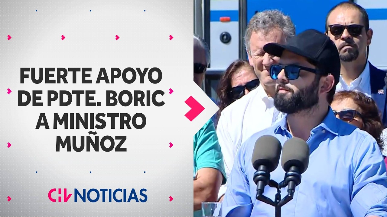 “NO ANDA NADA SOLO”: El respaldo de Pdte. Boric a ministro Muñoz tras polémica por cable submarino