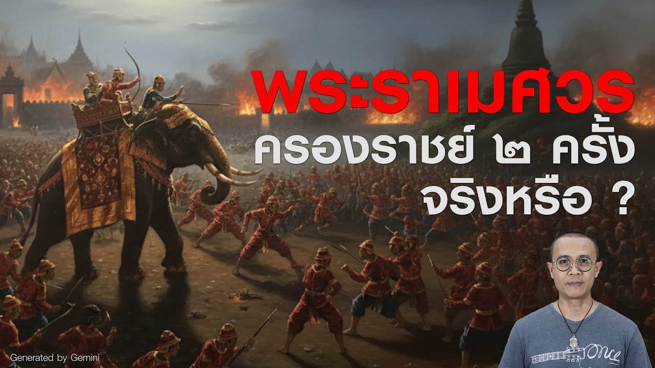 ep.184 : พระราเมศวรครองราชย์ 2 ครั้ง จริงหรือไม่ ?