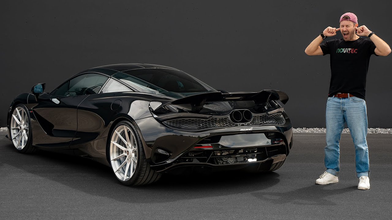 Novitec McLaren 750S мощностью 840 л.с. извергает безумное пламя / Дневники суперкара
