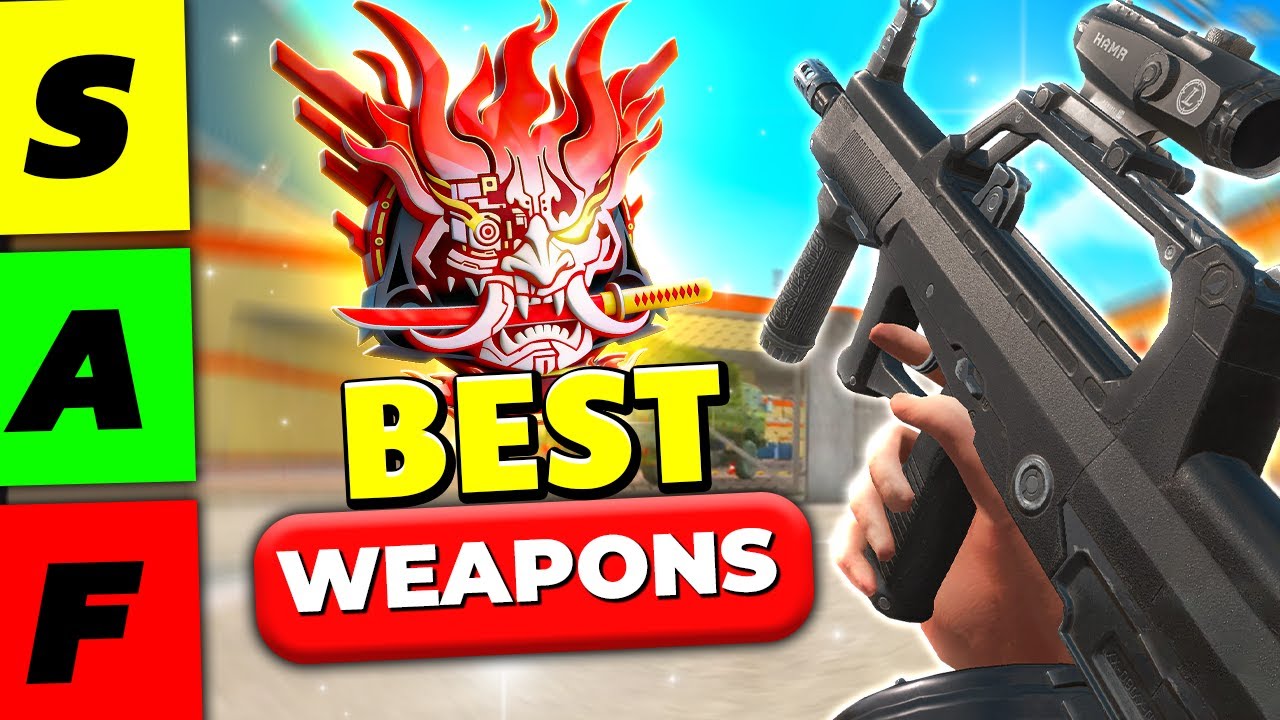 Ranking the BEST Weapons in Blood Strike