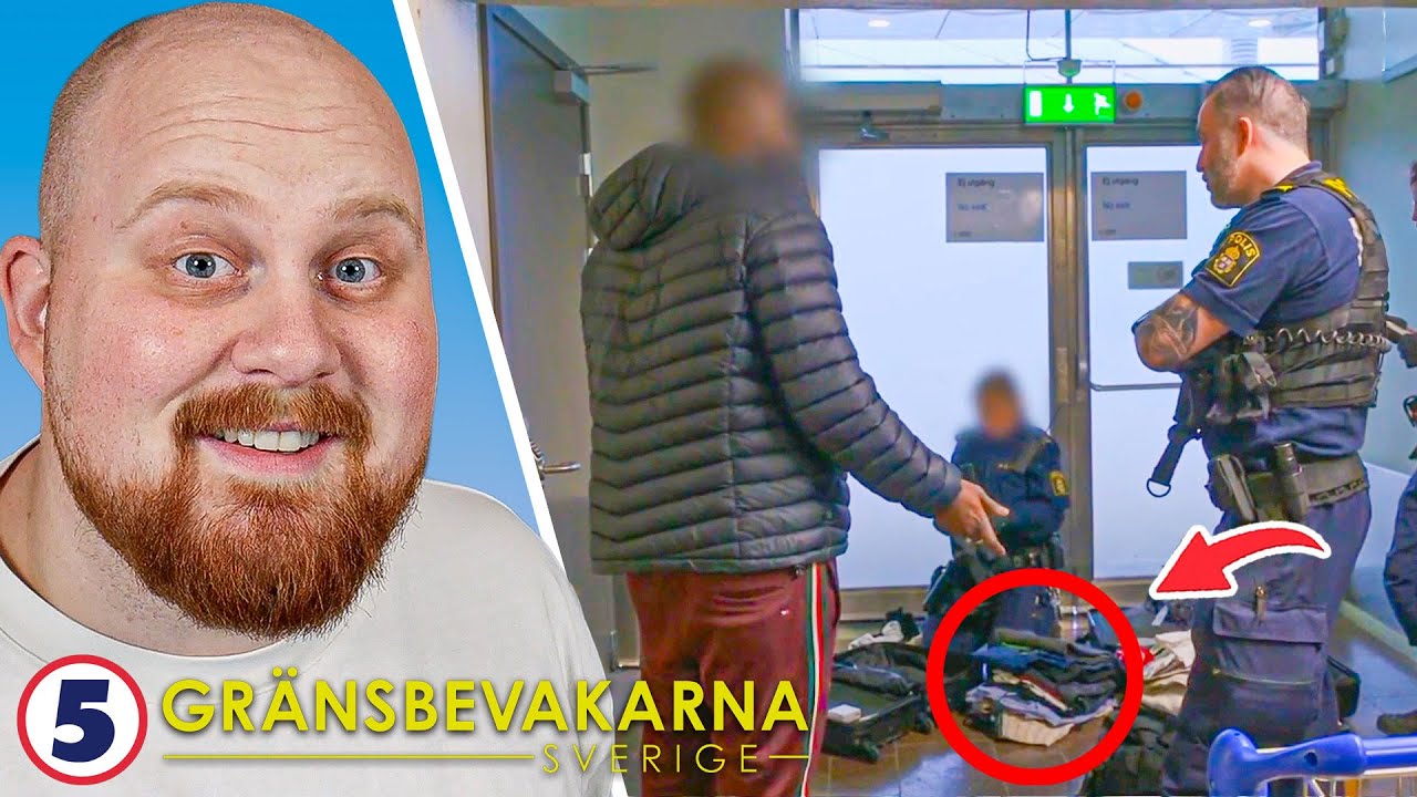 Reagerar p&aring; ARLANDA-TJUV tagen p&aring; bar g&auml;rning! | Gr&auml;nsbevakarna Sverige #5