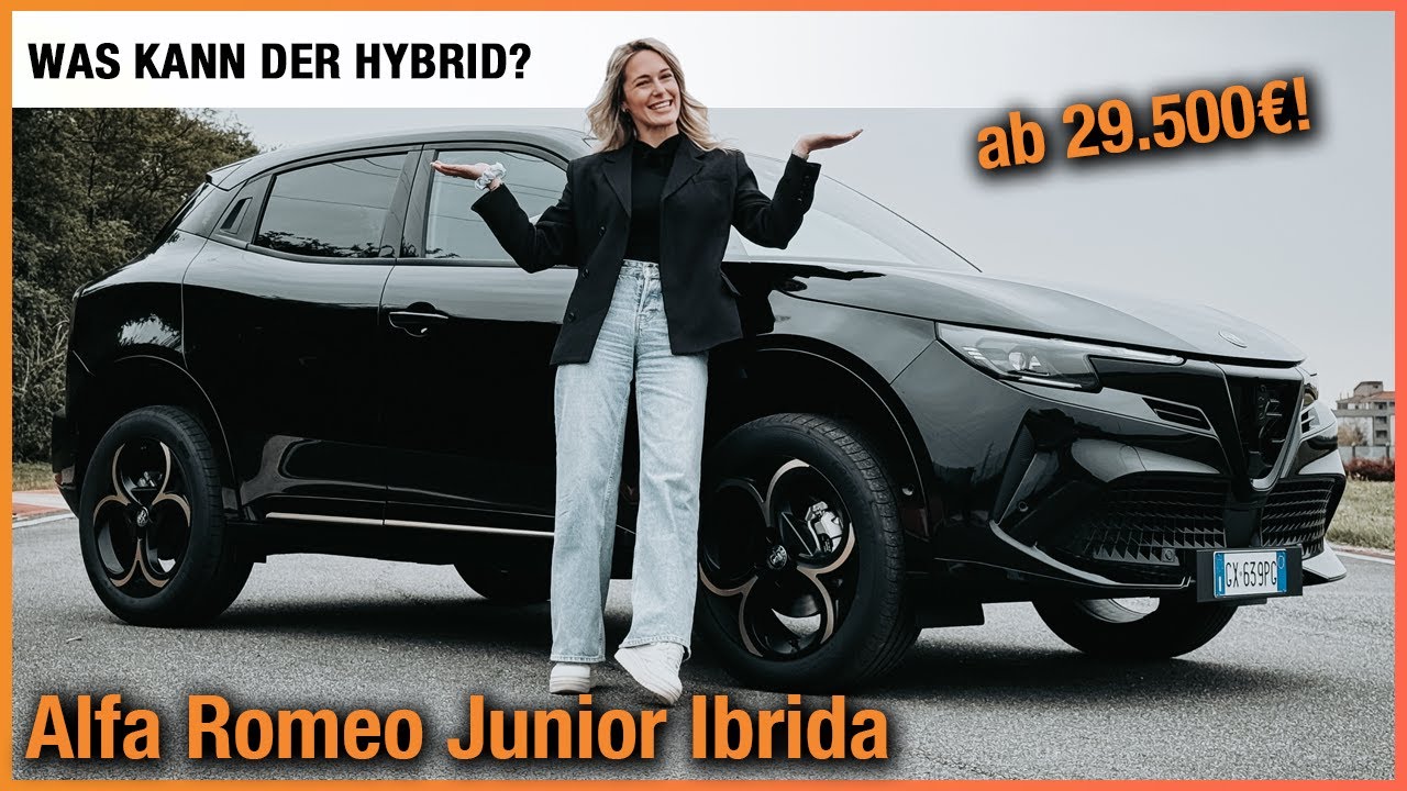 Alfa Romeo Junior Ibrida (2025) Wir fahren den Hybrid ab 29.500€! Fahrbericht | Test | Intensa | POV
