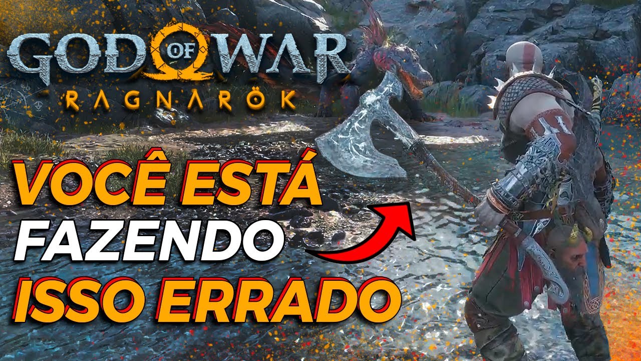 DICAS e TRUQUES Para Voc&ecirc; Dominar God of War Ragnarok!