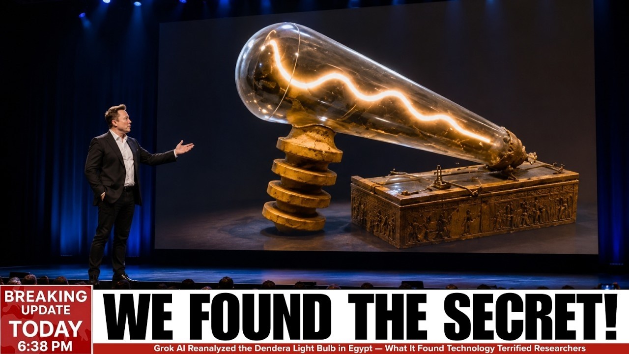 Grok AI Reanalyzed the Dendera Light Bulb in Egypt &mdash; What It Found Technology Terrified Researchers