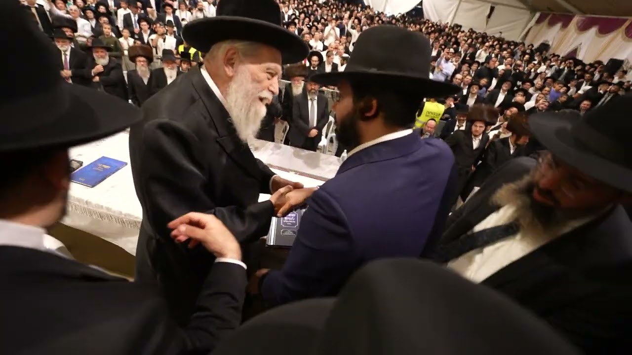 הגאון הינוקא - תיעוד רגעים מהקבלת פני רבו - ירושלים עיה"ק - סוכות תשפ"ד | The Yanuka