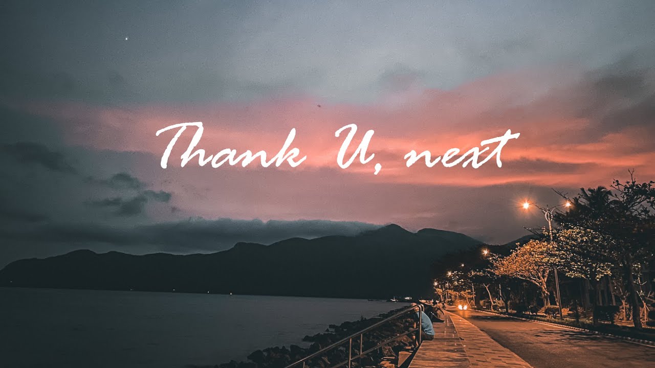 Ariana Grande - thank u, next (slowed + reverb + rain)