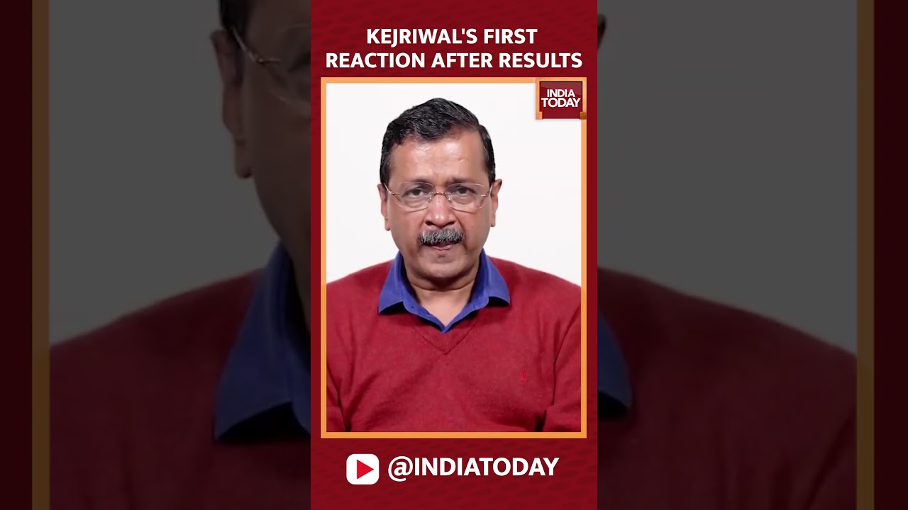 AAP National Convener Arvind Kejriwal's First Reaction After Loosing Delhi Assembly Elections