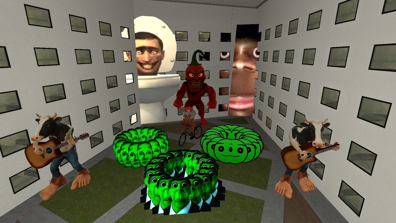 Creative builds and total chaos in one Garry's Mod session!”GMOD CHALLENGE