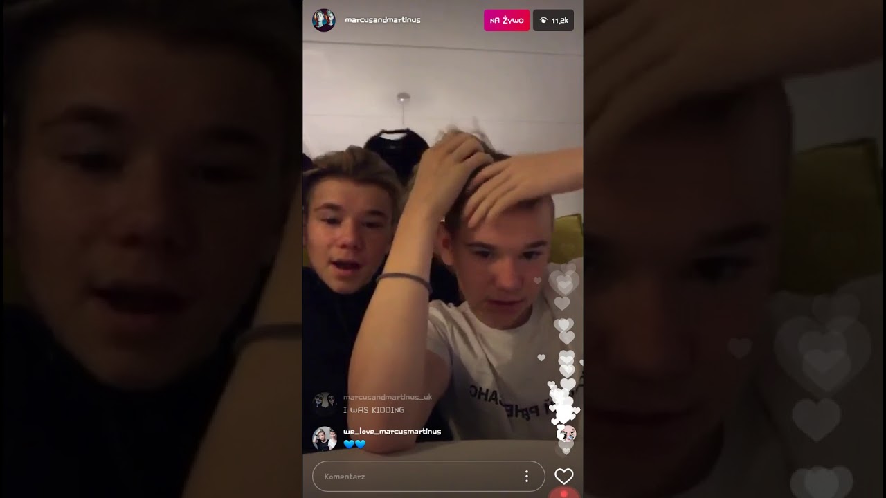 Marcus and Martinus - Calling Fans on Live !