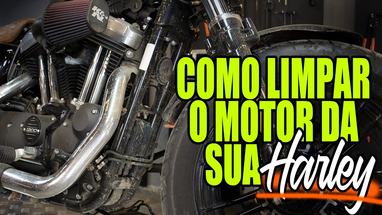 Deixe o motor da sua Harley como novo!