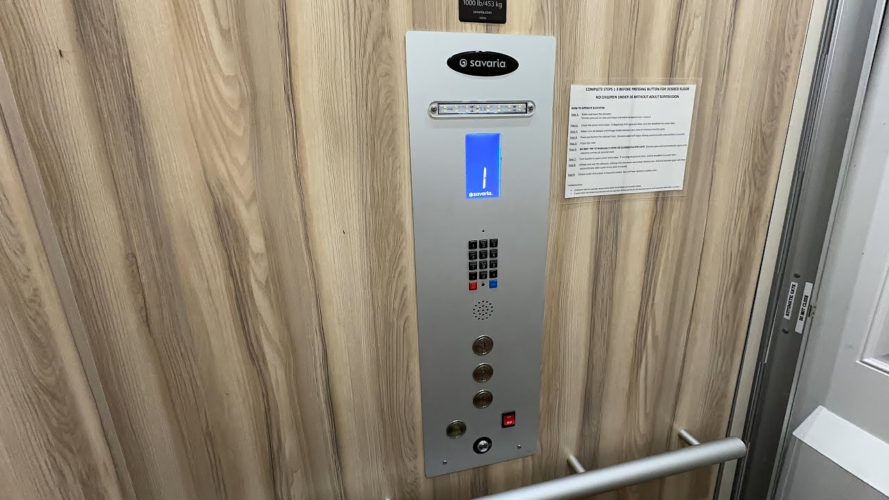 (Read Desc.) 2016 Savaria Eclipse Elevator (MRL Geared Traction Elevator) - Undisclosed Location