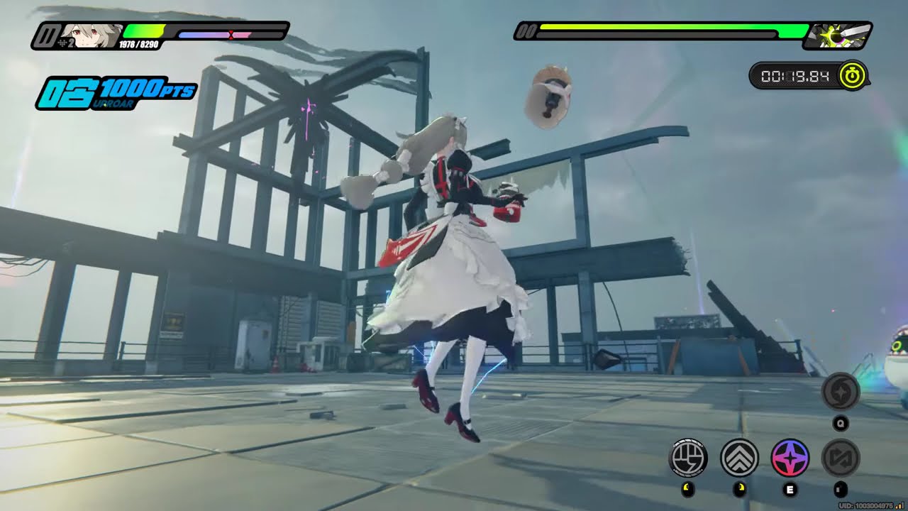 Alexandrina Sebastiane ryona without the timer blocking her