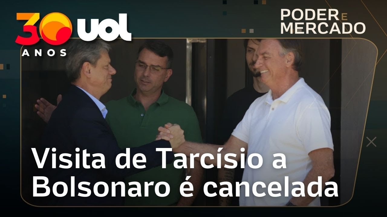 Visita de Tarcísio a Bolsonaro na Papuda é cancelada