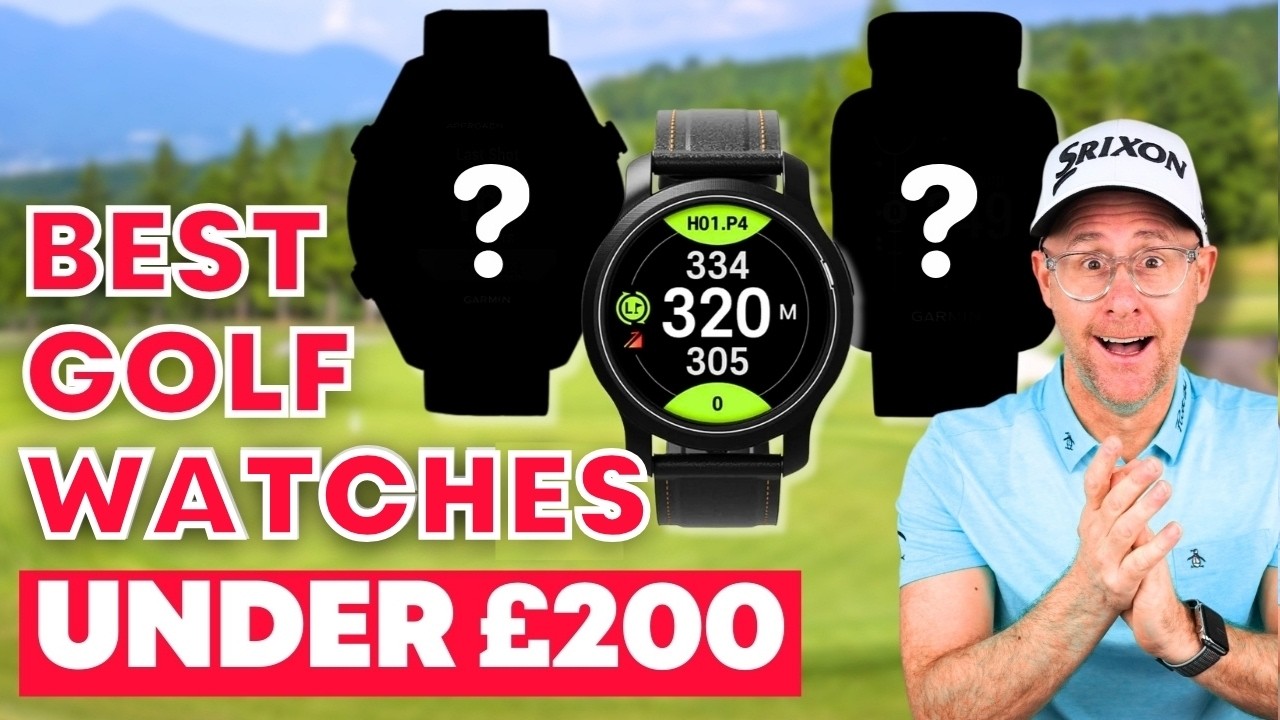 The Top 5 Golf GPS Watches UNDER £200!