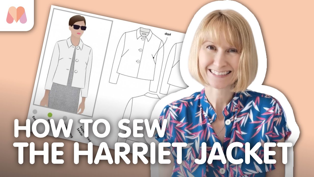 How to Sew up The Harriet Jacket | Style Arc Sewalong