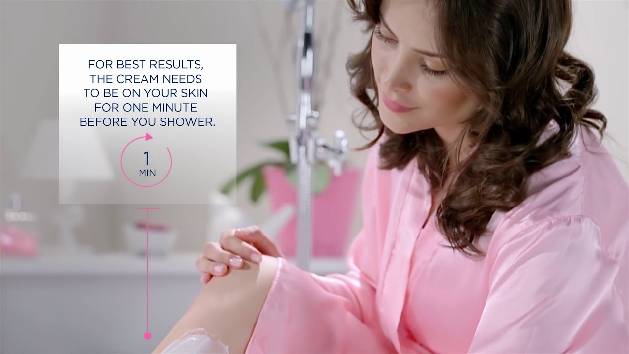 How to use Veet In Shower Cream