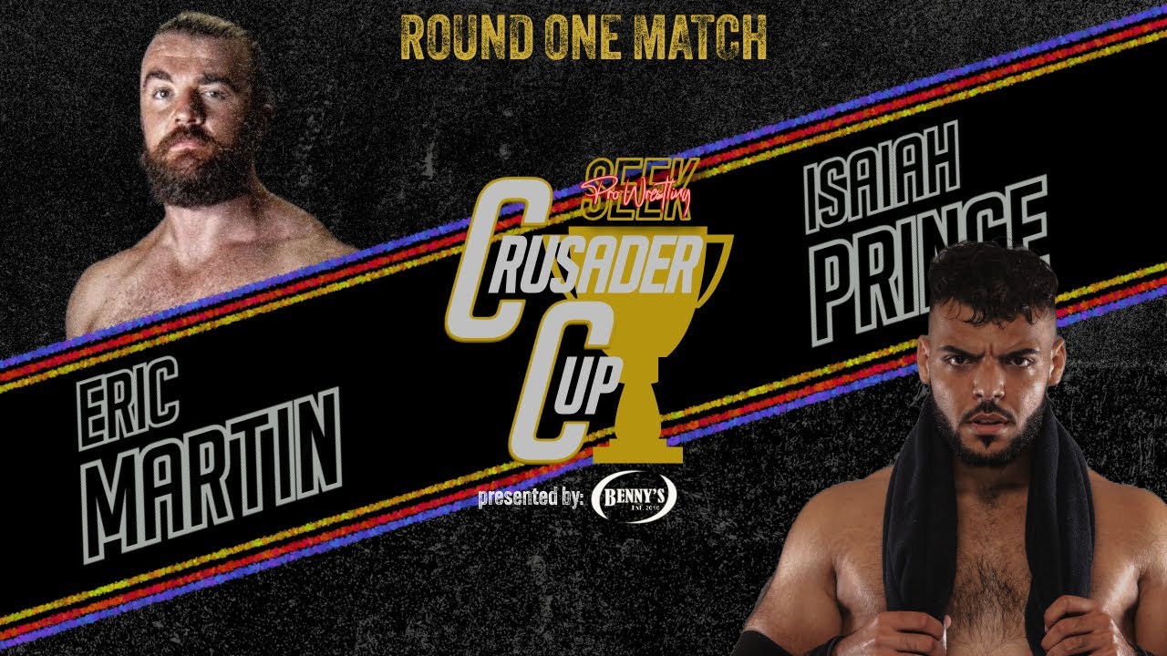 SEEK Pro Wrestling | Eric Martin vs. Isaiah Prince | Crusader Cup Round One