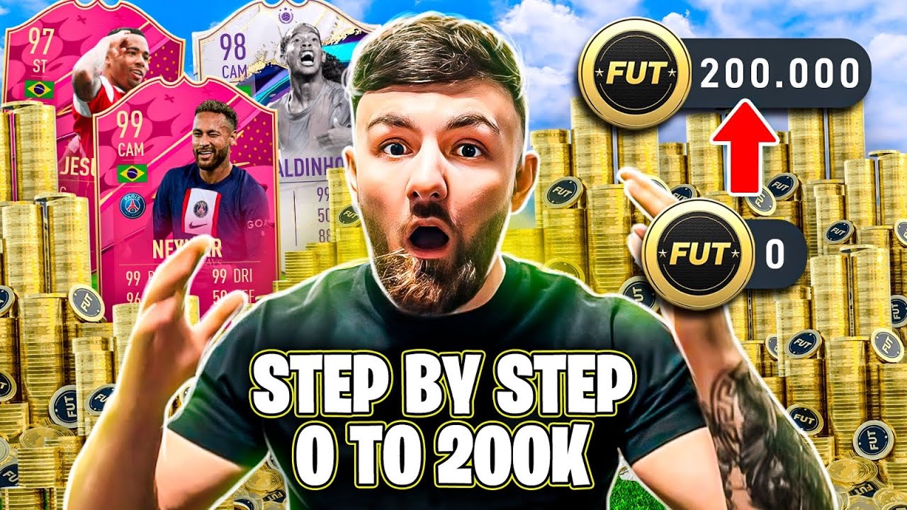 How to Make 200k Coins FAST?! (FIFA 23 BEST SNIPING FILTERS) *step by step 0-200k*