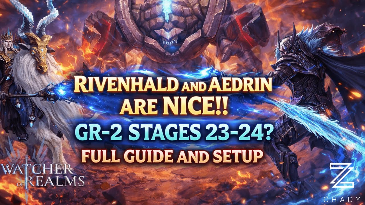 Rivenhald Makes GR2-24 EASY!! | Gear Raid 2 Stage 23/24 Guide | Watcher of Realms