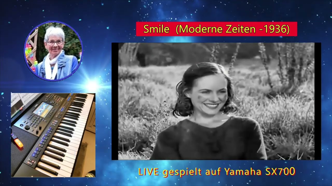 CHARLIE CHAPLIN's Limelight, + Smile, + This Is My Song ( Keyboard-Cover )