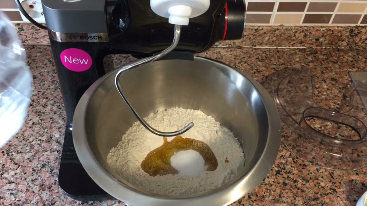 ☑️BOSCH MUM2 Serisi Kutu Açılışı - Deneme - Hamur Makinesinde Ekmek Yapma #momskitchenfcboshmum2