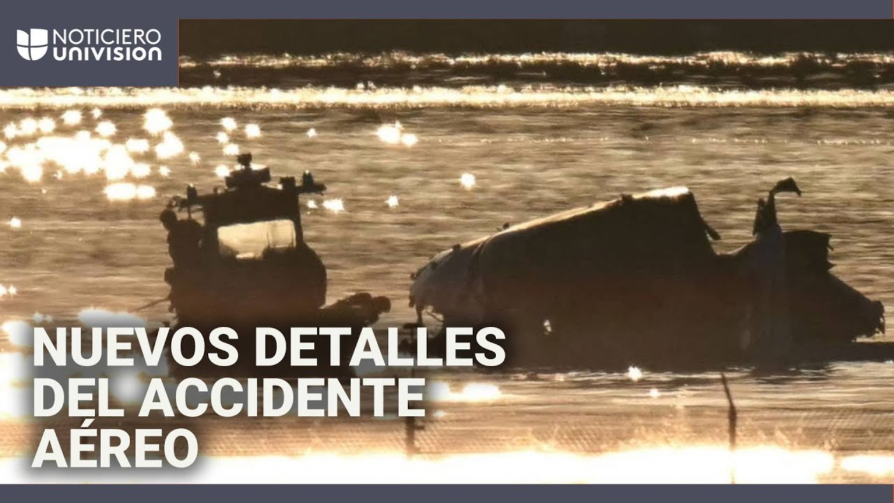 “No había neblina, ni nubes”: nuevos detalles sobre el accidente aéreo en Washington DC