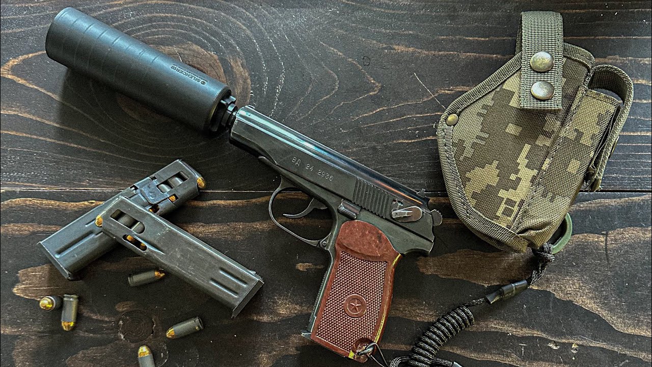 Suppressed Russian PMM Double Stack Makarov  | The Russian Spy Gun