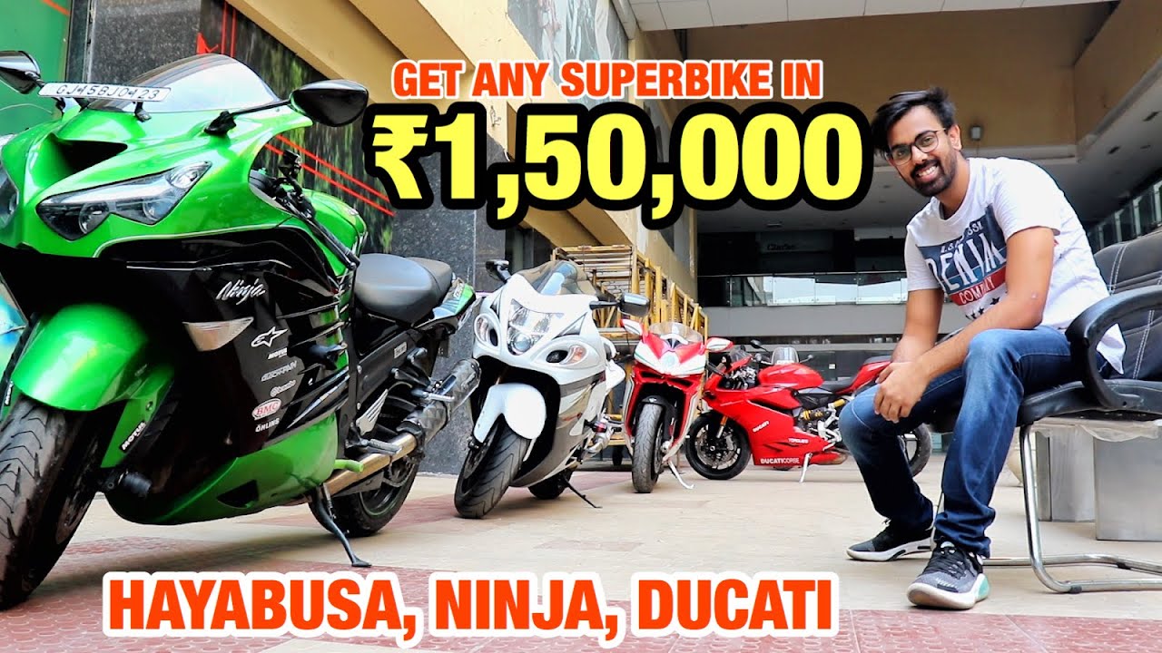 SUPERBIKES in ₹1,50,000(BuyBack) | HAYABUSA | DUCATI | ZX 14R | CBR | MV AUGUSTA | CRUISER PLANET