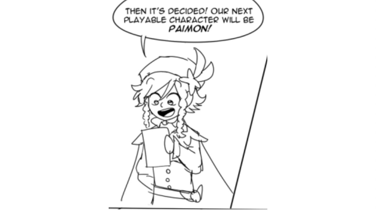 [Genshin Impact Comic Dub] Paimon's Vision