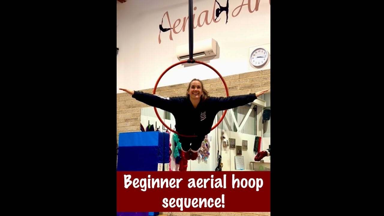 BEGINNER AERIAL HOOP | Front balance - Mermaid - Front Amazon - Diving Bird - Wineglass - Cradle