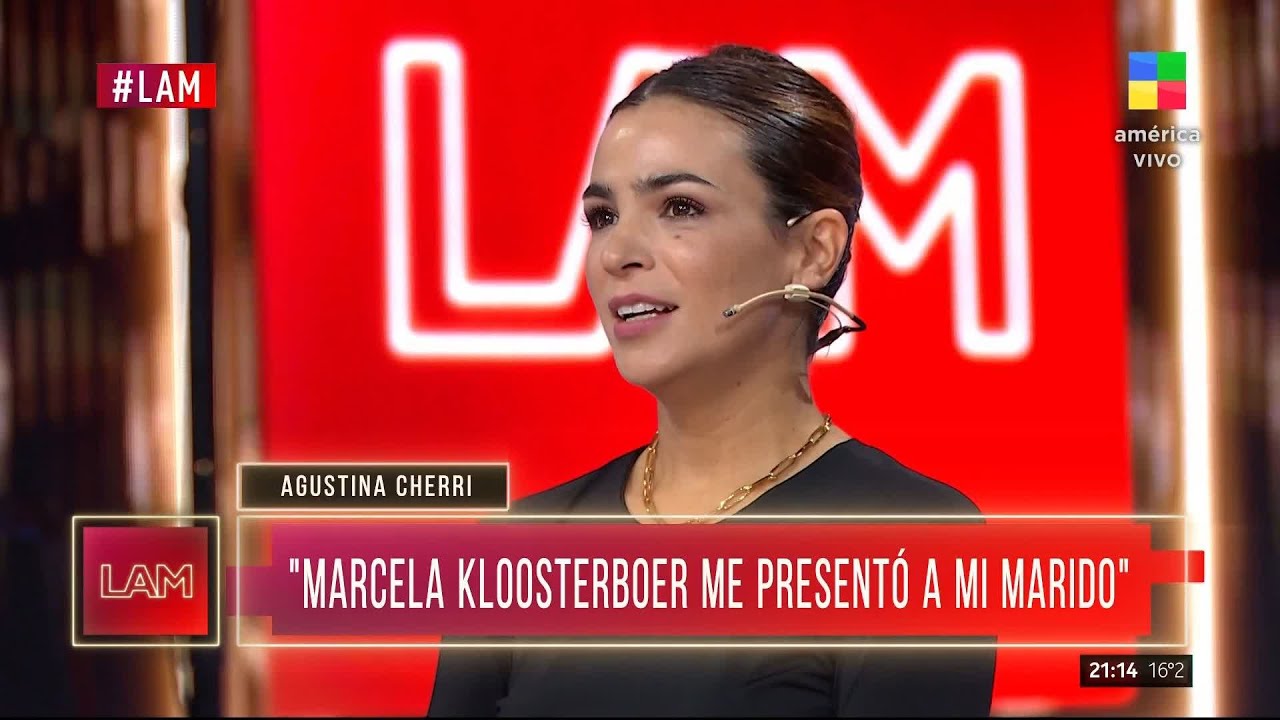 ⭐ Agustina Cherri pas&oacute; por #LAM: 