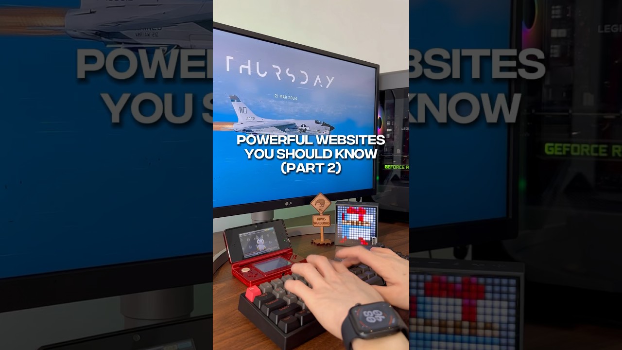 Powerful websites you should know (part 2) create videos in seconds #ai #productivity #videoediting