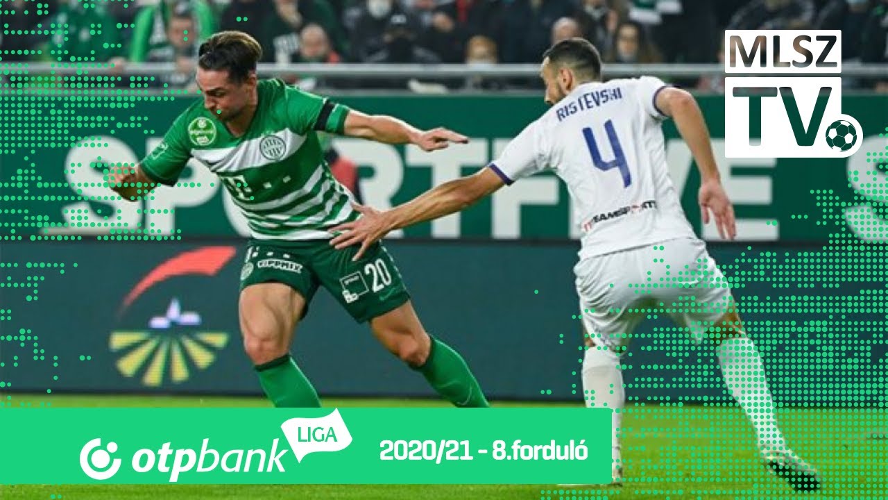 Ferencvárosi TC – Újpest FC | 2-0 | (1-0) | OTP Bank Liga | 8. forduló | MLSZTV
