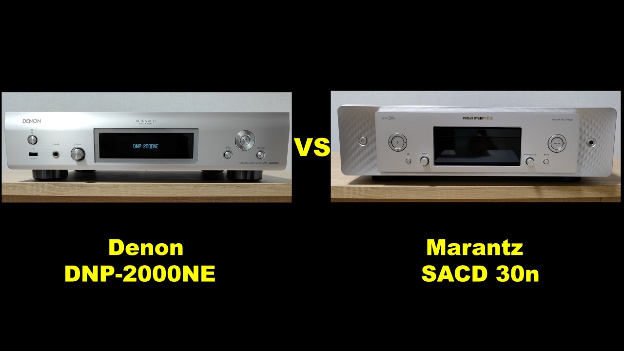 Comparison between the Denon 