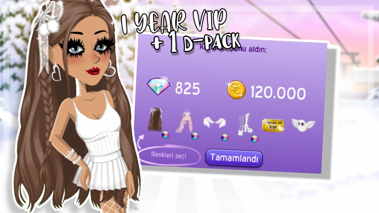 1 Year vip + D-pack - Noob to VIP - MSP