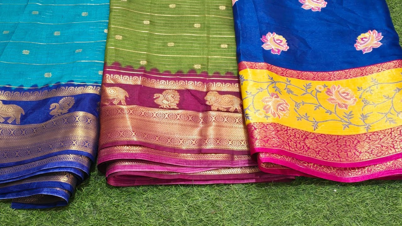 6,2,26, Joint sarees DOLA SILKS Rs 350  WHATSAPP 8428780966,9566586631 