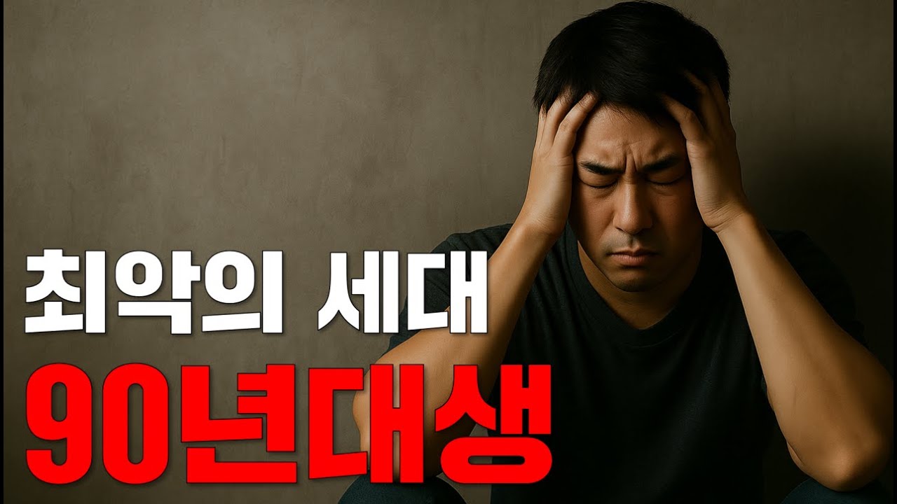 90년대생들이 진짜 힘든 이유