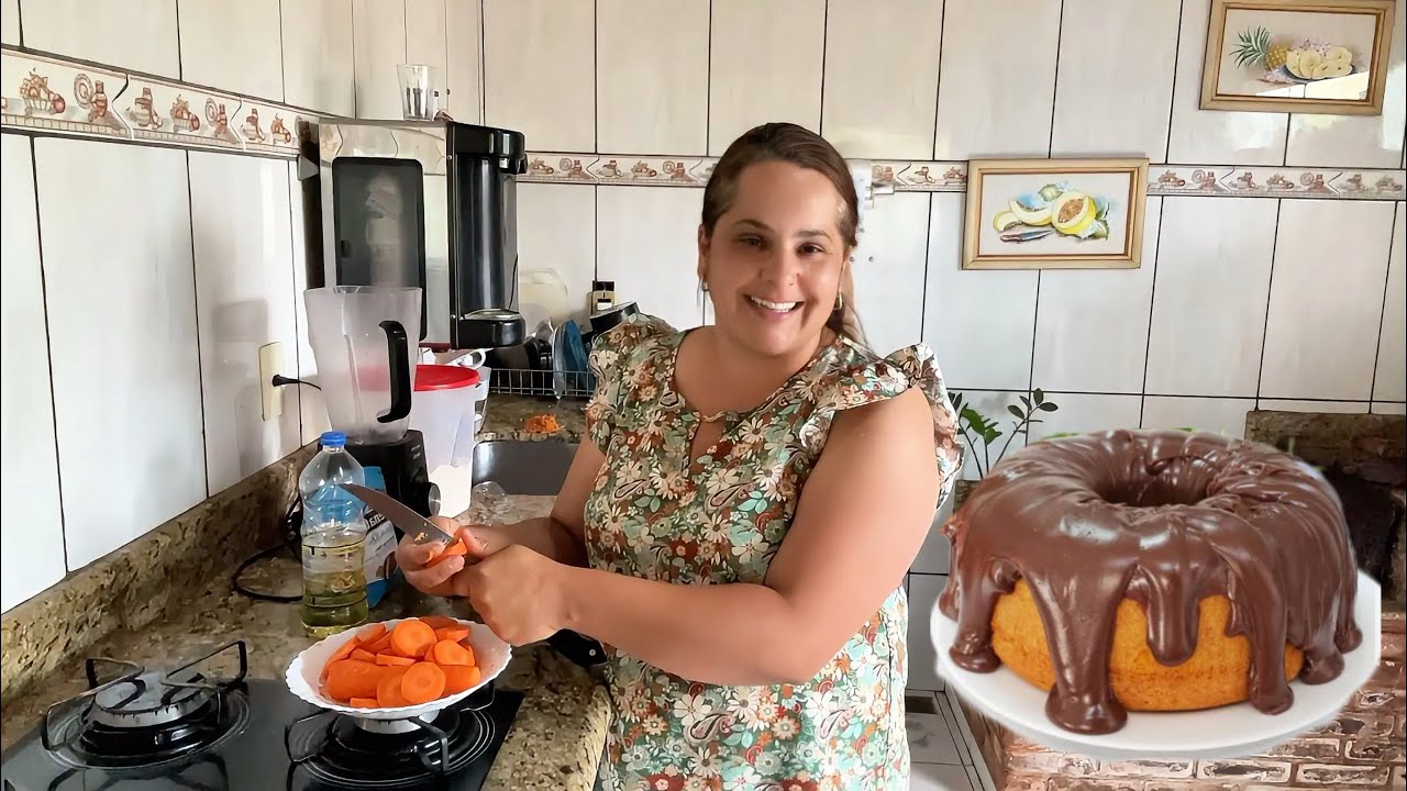 Mostrando o que Chegou pro Aniversário da Milena + Bolo de cenoura 🥕 Café da Tarde 