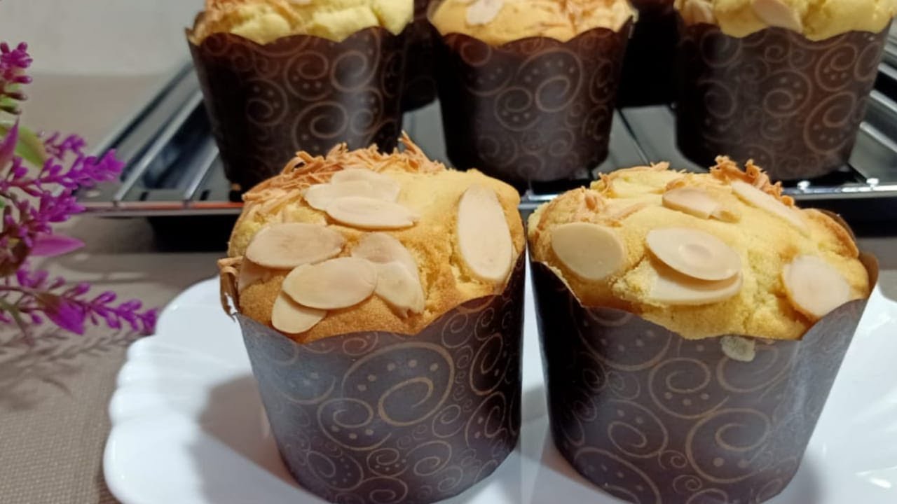 RESEP MUFFIN VANILLA. Mudah dan moist banget, ANTI GAGAL!!