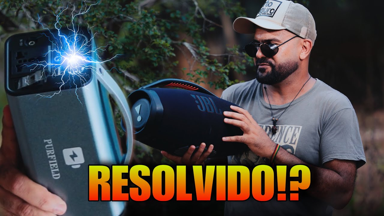 Chegou a Salvação Para a JBL BOOMBOX 3!!! Muito Mais ENERGIA para QUALQUER CAIXA!!!