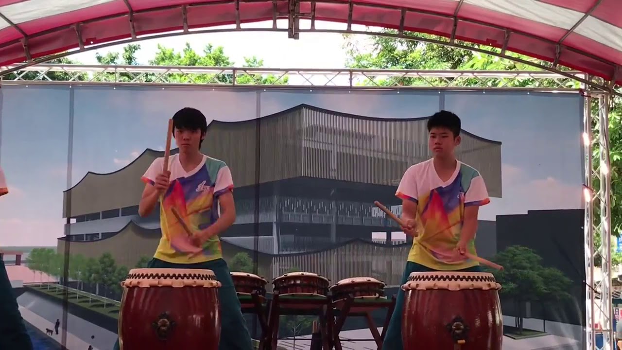 JF太鼓中心- 竹東立體停車場開工 表演曲目: 霸