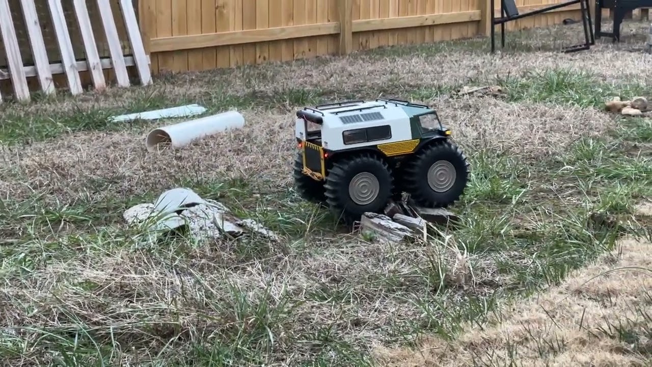 LURKER SHERP First shakedown run!  She’s ALIVE