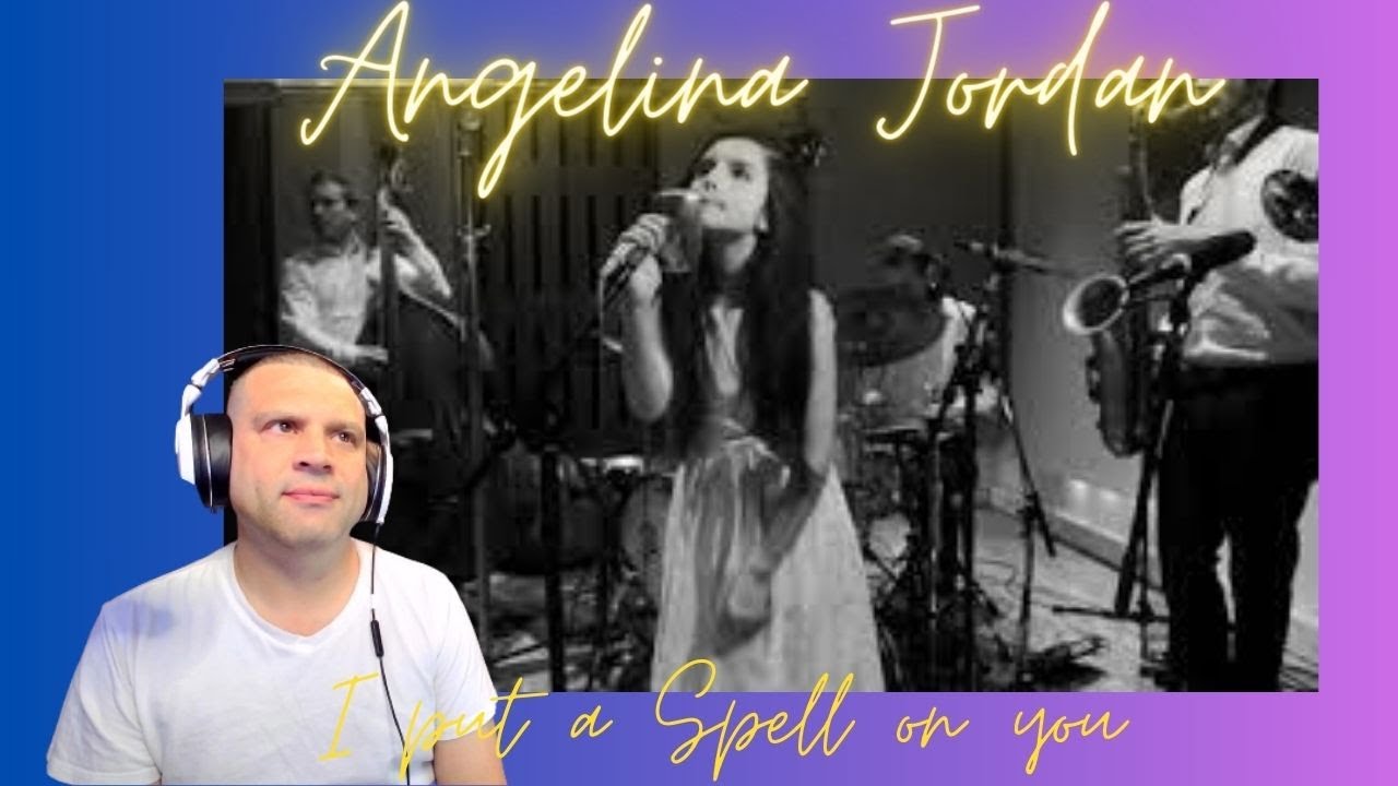 Angelina Jordan - I put a spell on you reaction | wow this kid is amazing