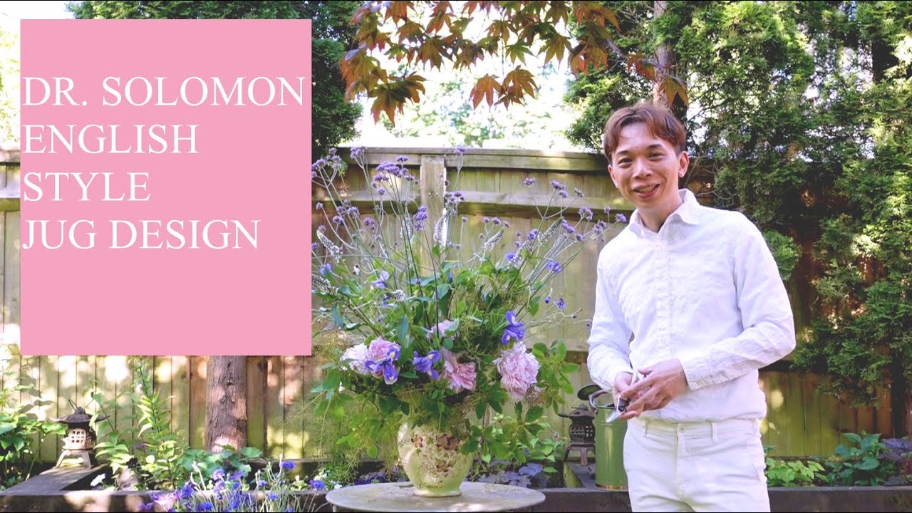 英倫風花園新鮮採摘作品 | FRESH CUTS FROM THE GARDEN  | 大師SOLOMON 花藝教室 | 家居鮮花插花擺設