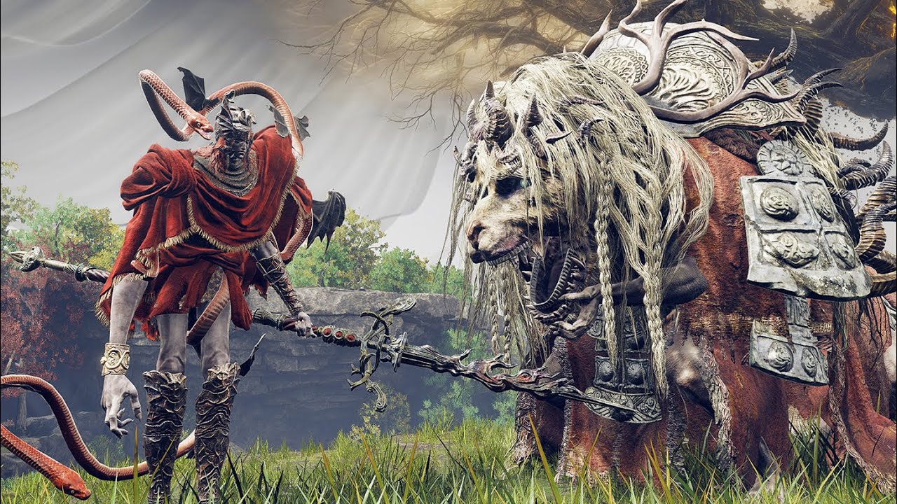 The Strongest Divine Beast Dancing Lion Vs NEW DLC Bosses - Elden Ring Shadow of the Erdtree