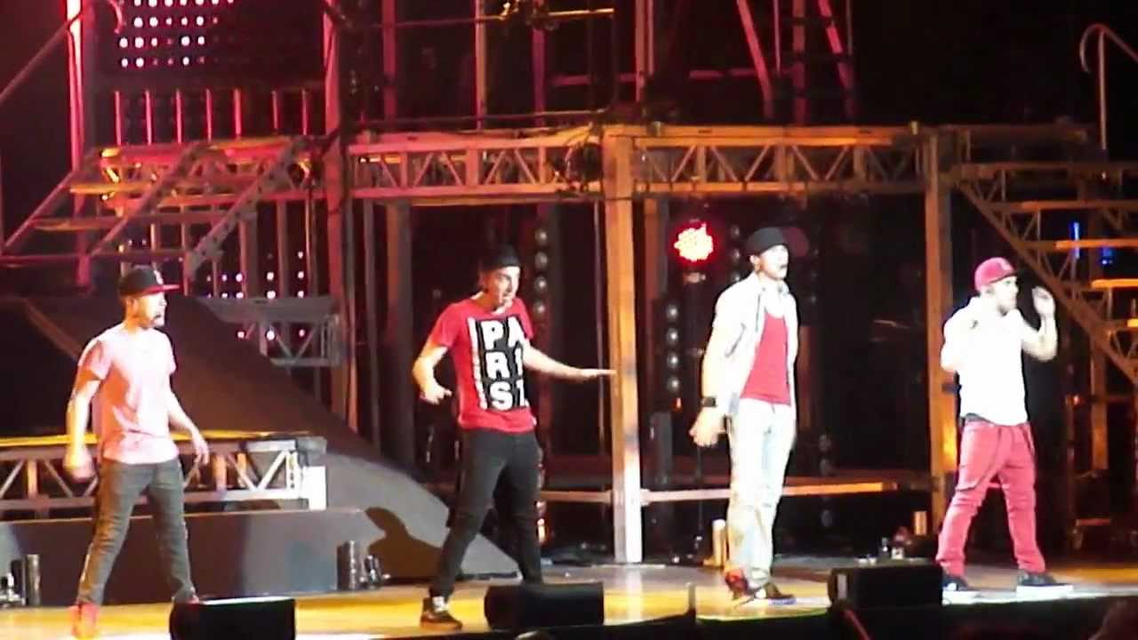 Big Time Rush - Music Sounds Better With U (Jiffy Lube Live - Bristow, Va)  August 19, 2012