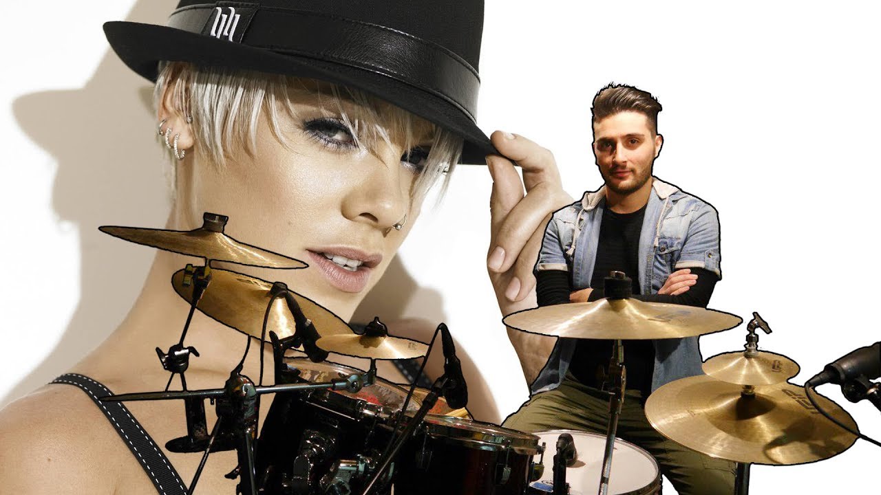 What About Us - Pink - DrumCover