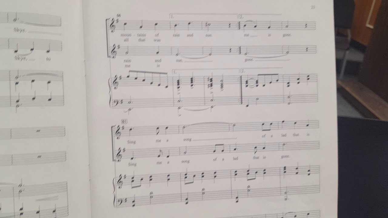 Skye Boat Song - Althouse Part 2
